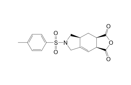 N-Tosyl-2,2a,2b,3,5,7,7a,8-octahydroisoindolo[5,6-c]furan-2,8-dione