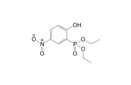 Diethyl 2-hydroxy-5-nitrophenylphosphonate