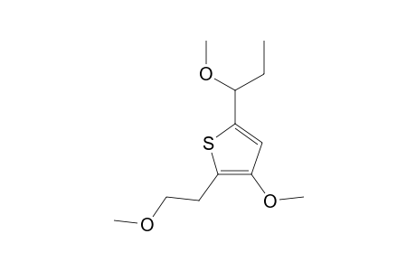 3-METHOXY-2-(2-METHOXYETHYL-5-(1-METHOXYPROPYL))-THIOPHEN