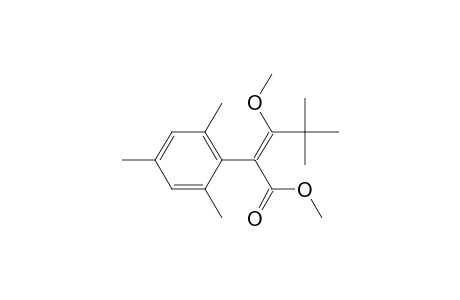 (E)-2-mesityl-3-methoxy-4,4-dimethyl-pent-2-enoic acid methyl ester