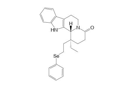 (trans)-(1RS,12bSR)-1-Ethyl-2,3,6,7,12,12b-hexahydro-1-[2-(phenylseleno)ethyl]indolo[2,3-a]quinolizin-4-(1H)-one