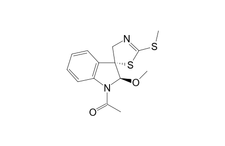 trans-(??)-1-Acetylspirobrassinol methyl ether