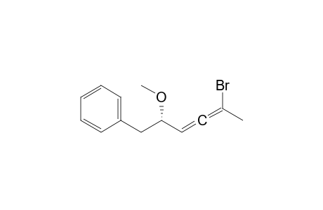 (5S)2-Bromo-5-methoxy-6-phenyl-2,3-hexadiene