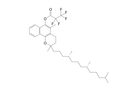 [2,5-dimethyl-2-[(4R,8R)-4,8,12-trimethyltridecyl]-3,4-dihydrobenzo[h]chromen-6-yl] 2,2,3,3,3-pentafluoropropanoate