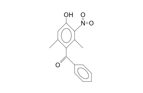 4-Benzoyl-3,5-dimethyl-2-nitro-phenol