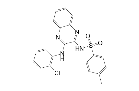 benzenesulfonamide, N-[3-[(2-chlorophenyl)amino]-2-quinoxalinyl]-4-methyl-