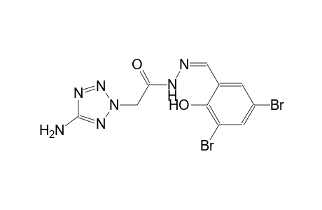 2-(5-amino-2H-tetraazol-2-yl)-N'-[(Z)-(3,5-dibromo-2-hydroxyphenyl)methylidene]acetohydrazide