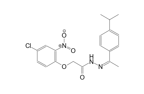 2-(4-chloro-2-nitrophenoxy)-N'-[(Z)-1-(4-isopropylphenyl)ethylidene]acetohydrazide
