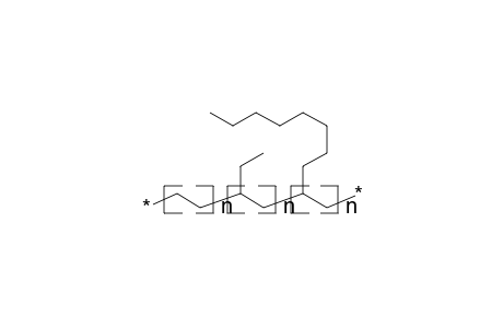 Poly(ethylene-co-ethylethylene-co-octylethylene)