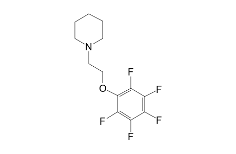 N-[2-(Perfluorophenoxy)ethyl]piperidine