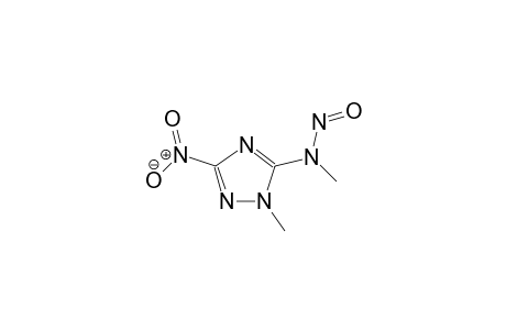 1H-1,2,4-triazole, 1-methyl-5-(1-methyl-2-oxohydrazino)-3-nitro-