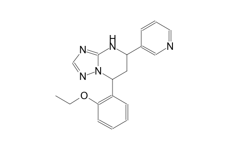 7-(2-ethoxyphenyl)-5-(3-pyridinyl)-4,5,6,7-tetrahydro[1,2,4]triazolo[1,5-a]pyrimidine