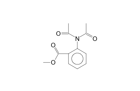2-Diacetylaminobenzoic acid, methyl ester