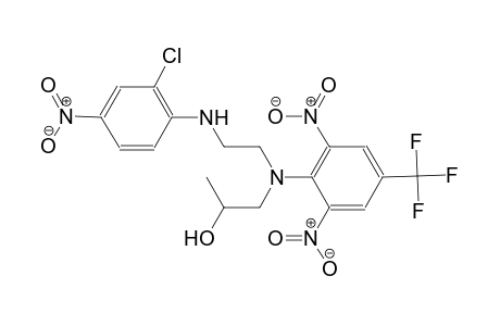 1-[[2-(2-chloro-4-nitroanilino)ethyl]-2,6-dinitro-4-(trifluoromethyl)anilino]-2-propanol