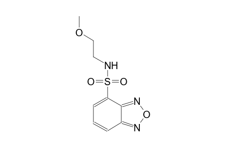 2,1,3-benzoxadiazole-4-sulfonamide, N-(2-methoxyethyl)-