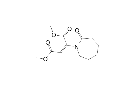 Dimethyl (2E)-2-(2-oxo-1-azepanyl)-2-butenedioate