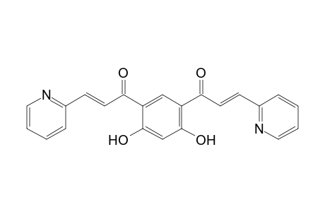 (2E,2'E)-1,1'-[4,6-Dihydroxy-1,3-phenylene]bis(3-(pyridin-2-yl)prop-2-en-1-one)