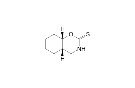 2-Thioxo-cis-perhydro-1,3-benzoxazine