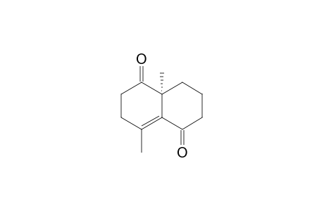 (4aS)-4a,8-dimethyl-3,4,6,7-tetrahydro-2H-naphthalene-1,5-dione