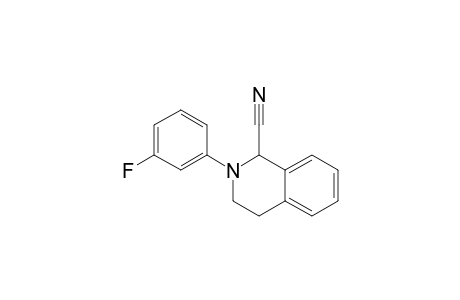 2-(3-FLUOROPHENYL)-1,2,3,4-TETRAHYDROISOQUINOLINE-1-CARBONITRILE