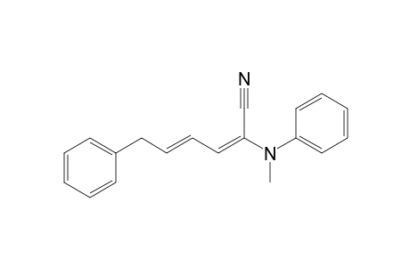 (E)-2-(N-Methylanilino)-6-phenylhexa-2,4-dienenitrile