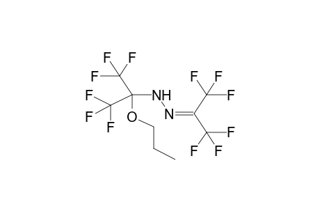 HEXAFLUOROACETONE, N'-ALPHA-PROPOXYHEXAFLUOROISOPROPYLHYDRAZONE