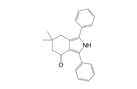 6,6-Dimethyl-4-oxo-1,3-diphenyl-4,5,6,7-tetrahydroisoindol