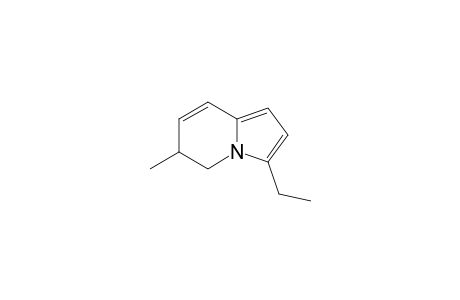 3-Ethyl-6-methyl-5,6-dihydroindolizine