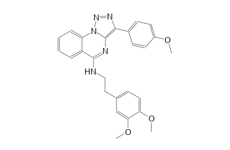 [1,2,3]triazolo[1,5-a]quinazolin-5-amine, N-[2-(3,4-dimethoxyphenyl)ethyl]-3-(4-methoxyphenyl)-