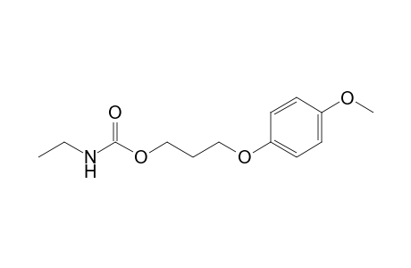 3-(4-Methoxyphenoxy)propyl N-ethylcarbamate