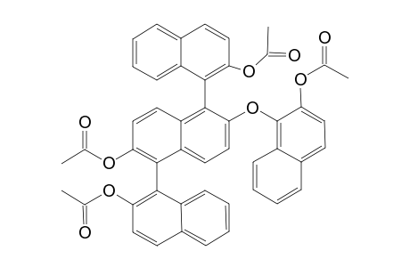 2,2',6',2"-Tetrahydroxy-1,1',5',1"-ternaphthyl tetraacetate