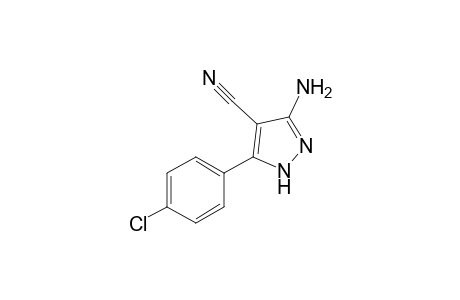 3-Amino-5-(4-chlorophenyl)-1H-pyrazole-4-carbonitrile