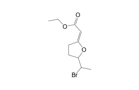 threo-2-(E)-(Ethoxycarbonylmethylidene)-5-(bromoethyl)tetrahydrofuran