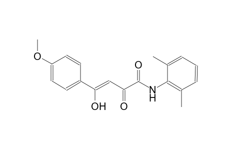 (3Z)-N-(2,6-dimethylphenyl)-4-hydroxy-4-(4-methoxyphenyl)-2-oxo-3-butenamide
