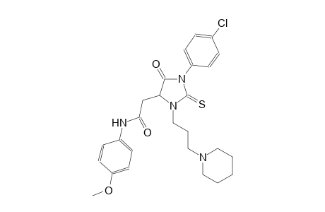 4-imidazolidineacetamide, 1-(4-chlorophenyl)-N-(4-methoxyphenyl)-5-oxo-3-[3-(1-piperidinyl)propyl]-2-thioxo-