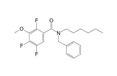 Benzamide, 3-methoxy-2,4,5-trifluoro-N-benzyl-N-hexyl-