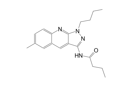 N-(1-butyl-6-methyl-1H-pyrazolo[3,4-b]quinolin-3-yl)butanamide