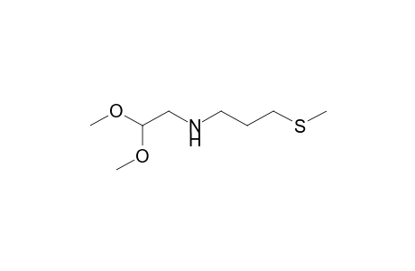 1-Propanamine, N-(2,2-dimethoxyethyl)-3-(methylthio)-