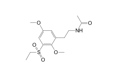 2C-T-2-M (sulfone-acetyl-) MS2