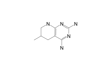 2,4-DIAMINO-6-METHYL-5,6,7,8-TETRAHYDROPYRIDO-[2,3-D]-PYRIMIDINE