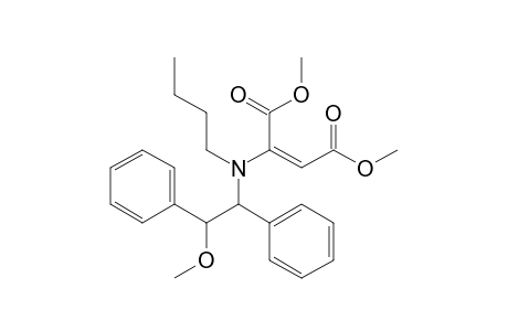 Dimethyl 2-[butyl-(2'-methoxy-1',2'-diphenylethyl)amino]maleate