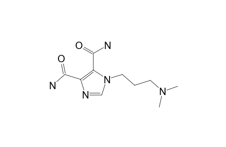 1-(3-DIMETHYLAMINO-PROPYL)-1H-IMIDAZOLE-4,5-DICARBOXYLIC-ACID-DIAMIDE