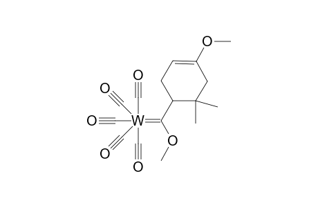 Tungsten, pentacarbonyl[methoxy(4-methoxy-6,6-dimethyl-3-cyclohexen-1-yl)methylene]-, (OC-6-21)-
