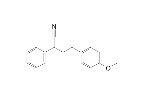 4-(4-methoxyphenyl)-2-phenyl-butanenitrile