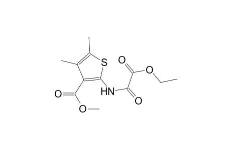 methyl 2-{[ethoxy(oxo)acetyl]amino}-4,5-dimethyl-3-thiophenecarboxylate