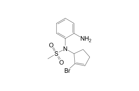 N-(2-Aminophenyl)-N-(2-bromocyclopent-2-enyl)methanesulfonamide