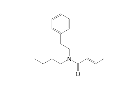 Crotonamide, N-(2-phenylethyl)-N-butyl-