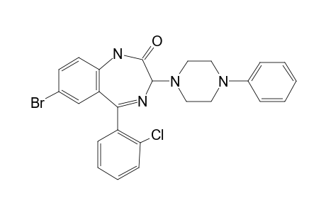 7-Bromo-5-(2-chloro-phenyl)-3-(4-phenyl-piperazin-1-yl)-1,3-dihydro-benzo[E][1,4]diazepin-2-one