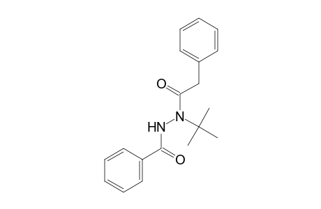 Benzeneacetic acid, 2-benzoyl-1-(1,1-dimethylethyl)hydrazide