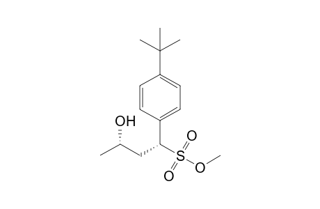 Methyl (1R,3S)-1-(4-tert-Butylphenyl)-3-hydroxybutane-1-sulfonate